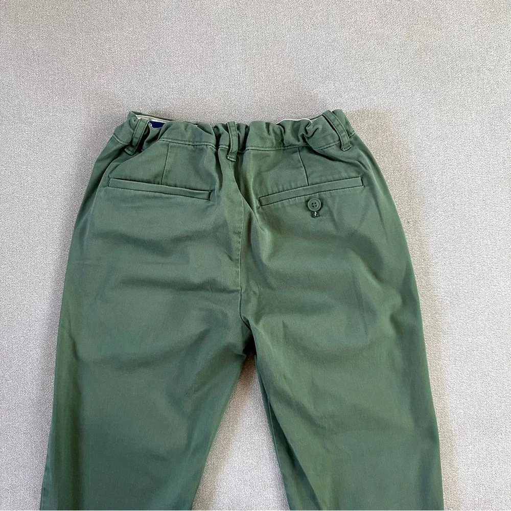 Boys J. Crew Crewcuts Olive Green Chino Pants. Size 10 Slim.